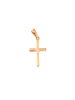 Rose gold cross pendant ARK02-41