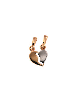 Rose gold heart pendant ARS01-35