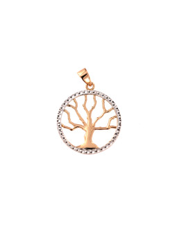 Rose gold pendant tree of life ART01-14