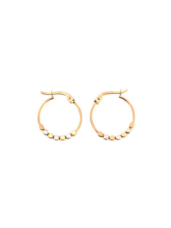 Rose gold earrings BRR01-02-13