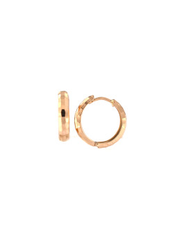 Rose gold earrings BRR01-03-21