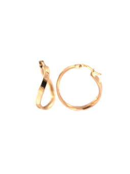 Rose gold earrings BRR01-15-01