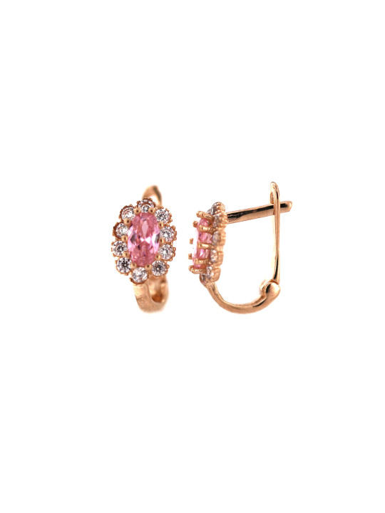 Rose gold kids earrings BRA08-03-06