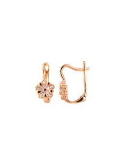 Rose gold kids earrings BRA10-01-18