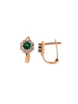 Rose gold kids earrings BRA10-06-04