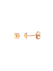 Rose gold stud earrings BRV04-02-10 