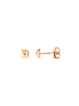 Rose gold stud earrings BRV04-02-10