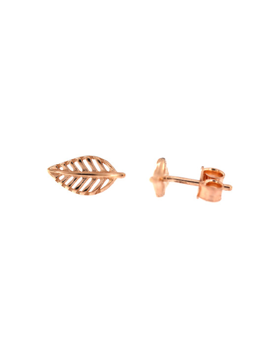 Rose gold pin earrings BRV07-19-01