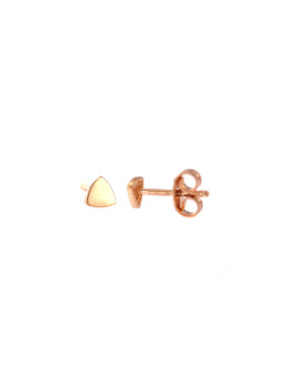 Rose gold pin earrings BRV08-01-06