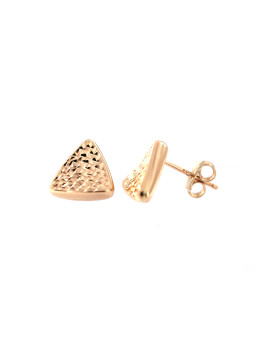 Rose gold pin earrings BRV08-01-08