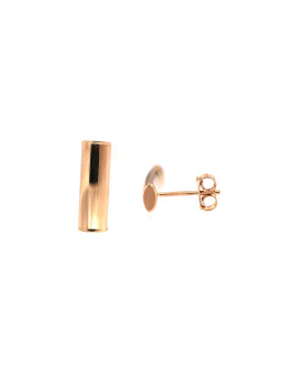 Rose gold pin earrings BRV08-06-12