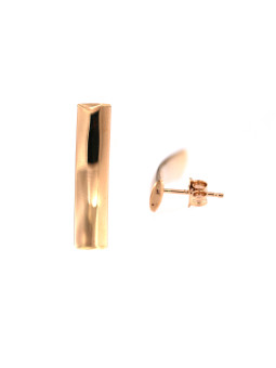 Rose gold pin earrings BRV08-06-13