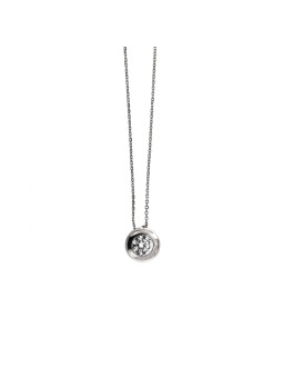 White gold pendant necklace CPB03-10