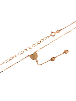 Rose gold pendant necklace CPR10-22