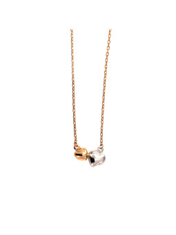 Rose gold pendant necklace CPR10-25