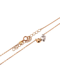 Rose gold pendant necklace CPR10-25