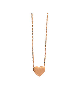 Rose gold pendant necklace CPR10-27
