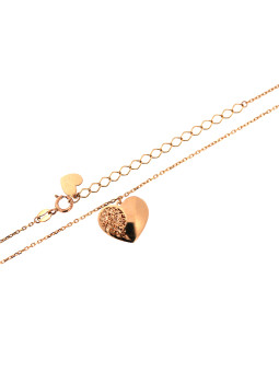 Rose gold pendant necklace CPR10-28