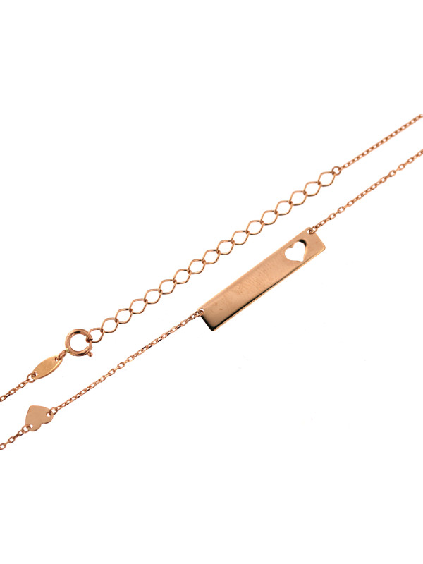 Rose gold pendant necklace CPR10-29