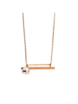 Rose gold pendant necklace CPR21-05