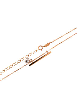 Rose gold pendant necklace CPR21-05