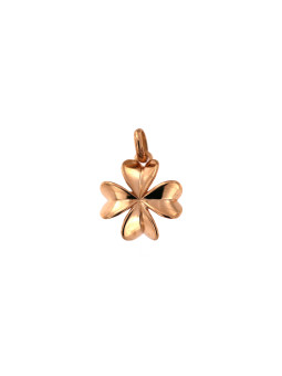 Rose gold four-leaf clover pendant ARF16-02