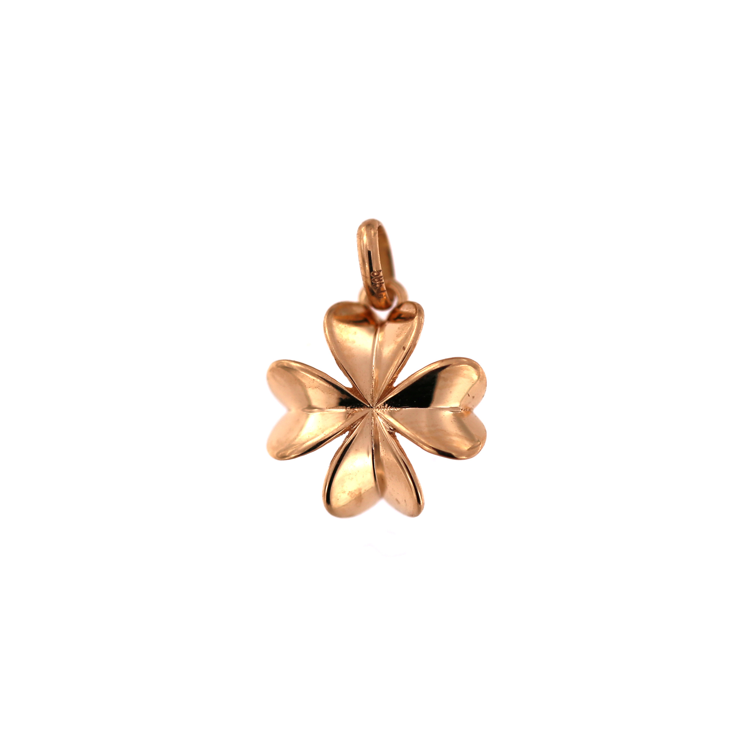 Rose gold four-leaf clover pendant ARF16-02