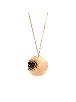 Rose gold pendant necklace CPR22-06