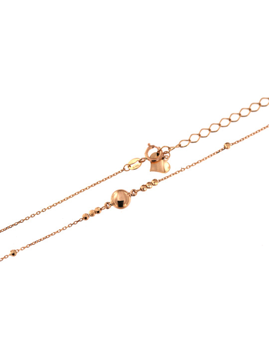 Rose gold pendant necklace CPR24-08
