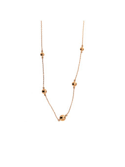 Rose gold pendant necklace CPR24-09