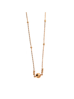 Rose gold pendant necklace CPR24-10
