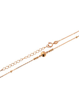 Rose gold pendant necklace CPR24-10
