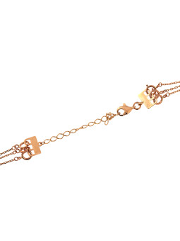 Rose gold pendant necklace CPR25-07