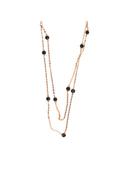 Rose gold pendant necklace CPR25-10