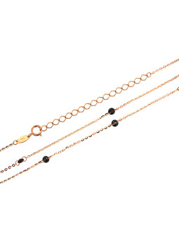Rose gold pendant necklace CPR25-10