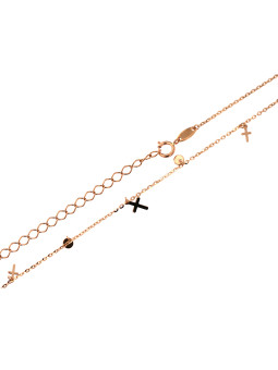 Rose gold pendant necklace CPR29-05
