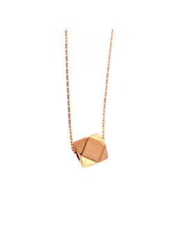 Rose gold pendant necklace CPR30-03 40/45
