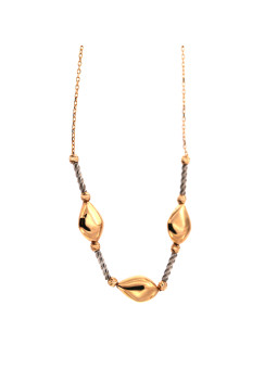 Rose gold pendant necklace CPR38-02 45CM