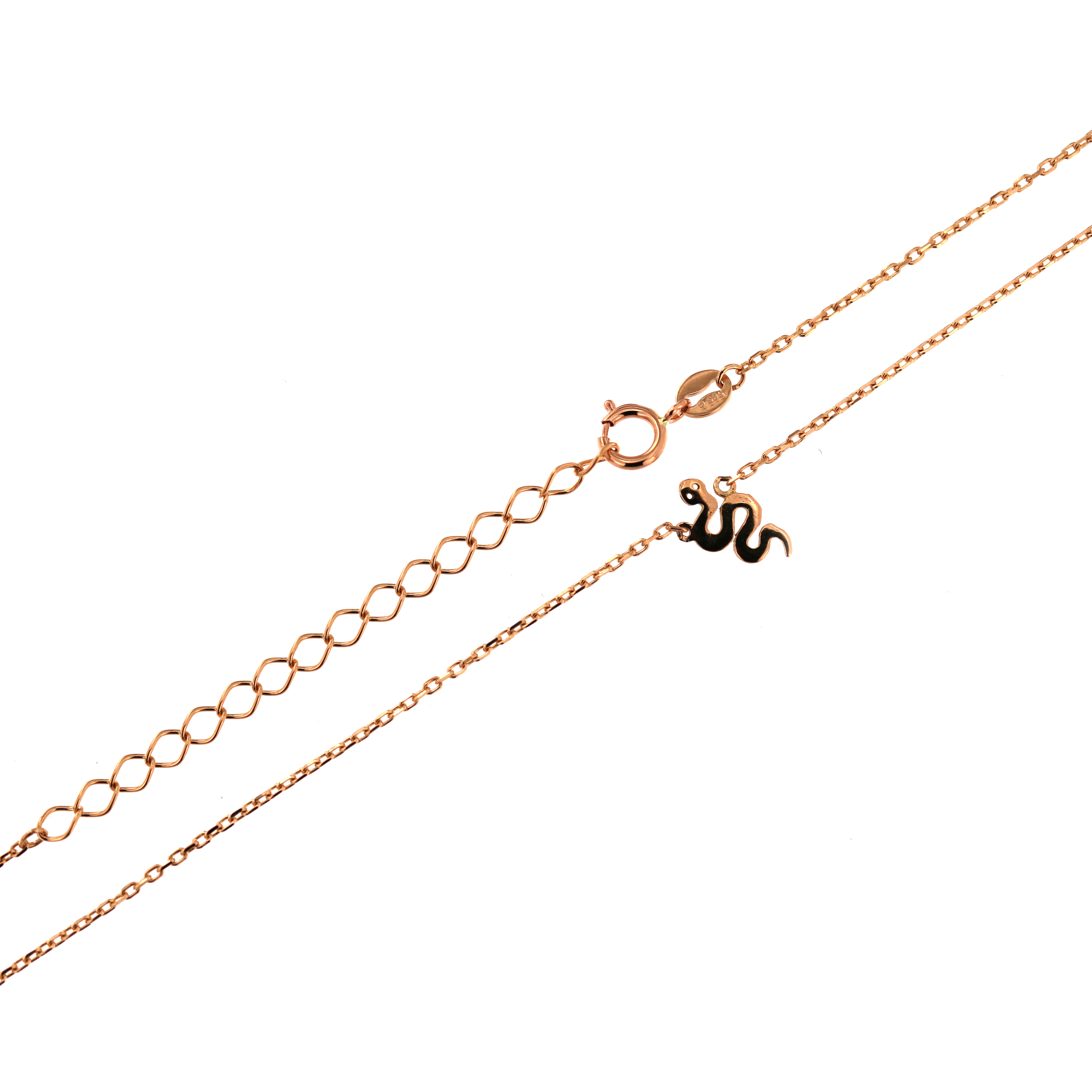 Rose gold pendant necklace CPR41-01