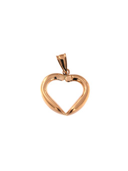 Rose gold heart pendant ARS01-40
