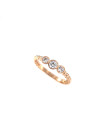 Rose gold zirconia ring DRT01-08 