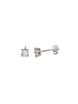 White gold diamond earrings BBBR01-03-09
