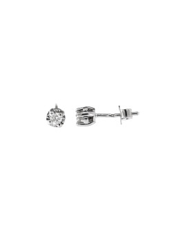 White gold diamond earrings BBBR01-04-09
