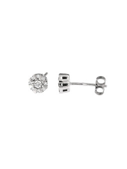 White gold diamond earrings BBBR01-04-10