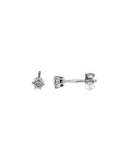 White gold diamond earrings BBBR01-04-12