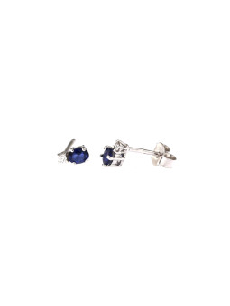 White gold sapphire earrings BBBR02-03-07