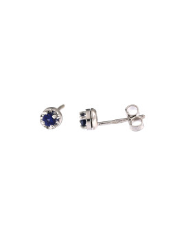 White gold sapphire earrings BBBR02-03-08