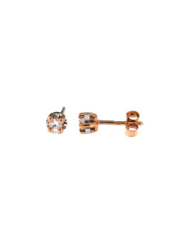 Rose gold diamond earrings BRBR01-03-10