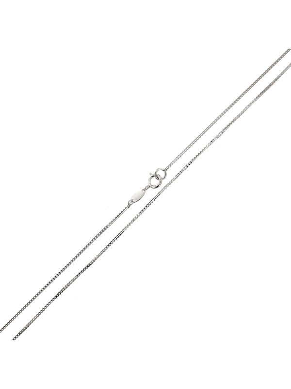 White gold chain CBBOX-1.00MM