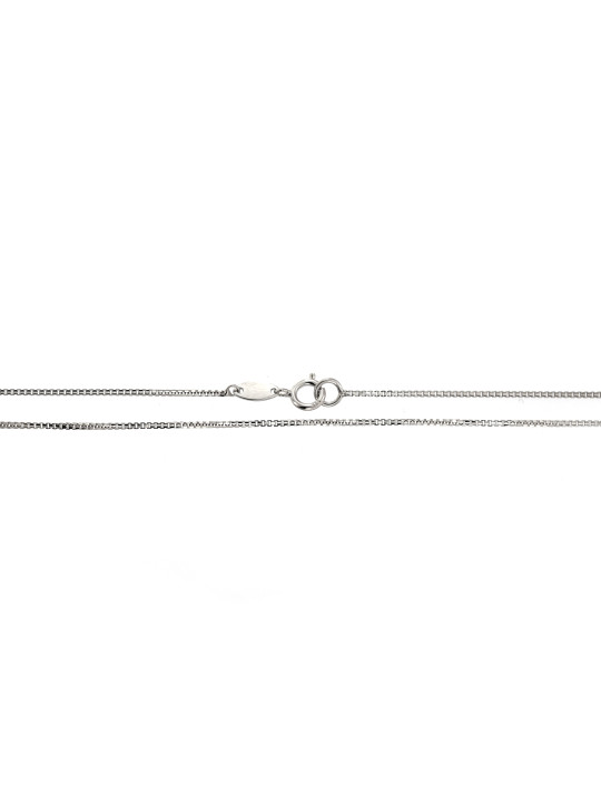 White gold chain CBBOX-1.00MM